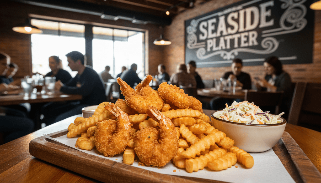 Shrimp platter