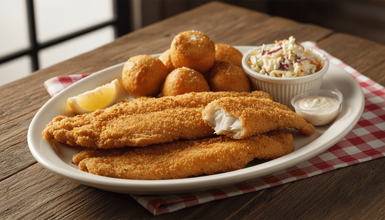 Catfish dinner